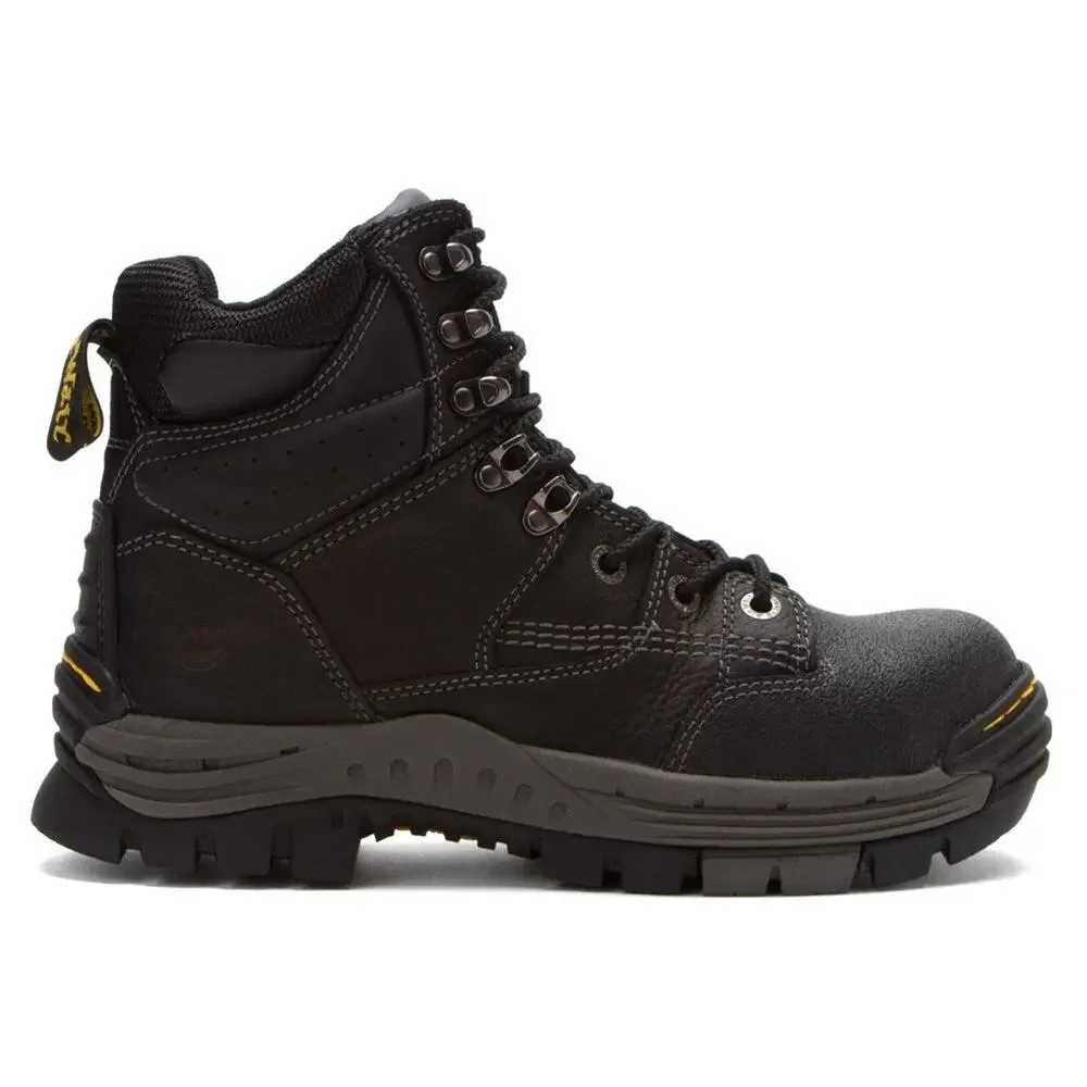 DR. MARTENS MEN'S ISAMBARD WP BLACK BOOT 9 M UK, 10M